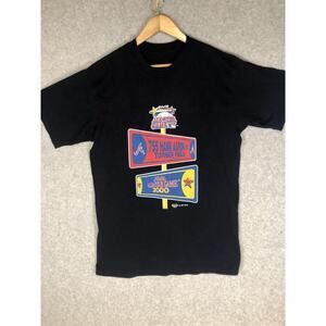Vintage MLB All Star Game Atlanta Braves Turner Field 2000 T Shirt Large Black